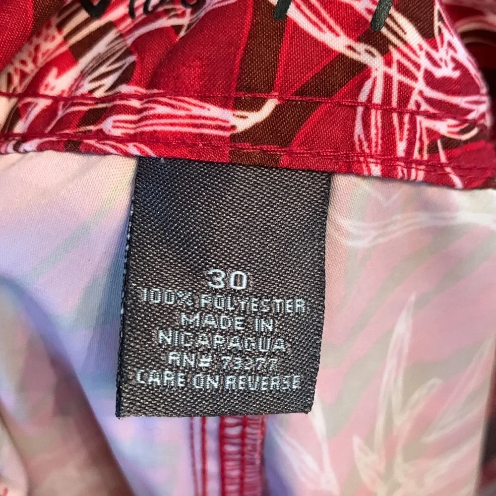 Urban pipeline men 30 x 10. 5 unlined board shorts cargo adj. tie waist EUC
